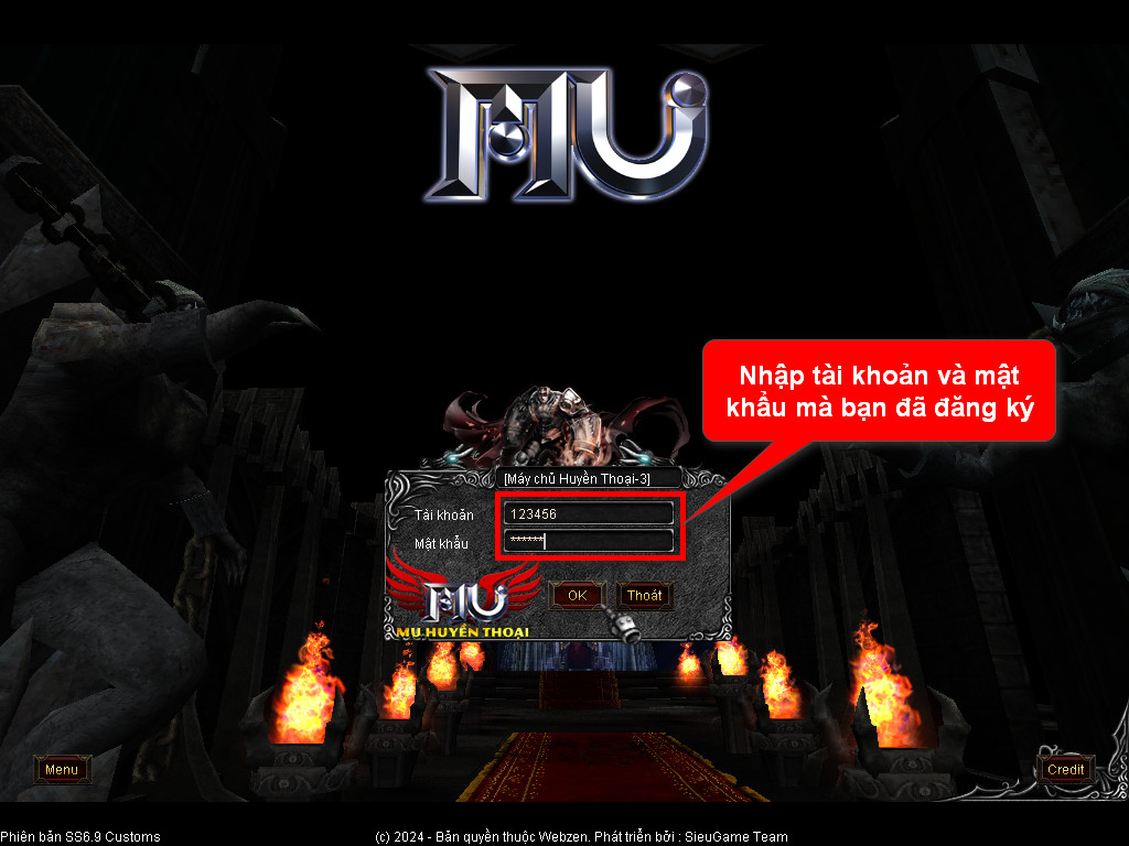 Chức năng chính của Game MU Đại Long